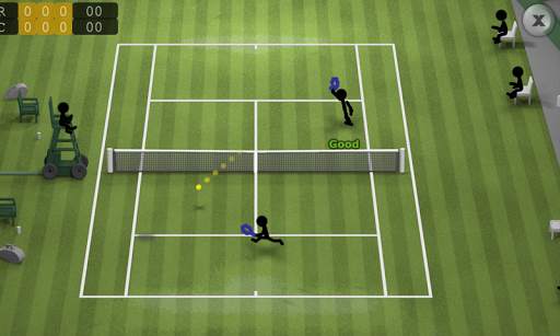 Stickman Tennis screenshot 2