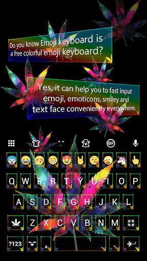 Weed Rasta Keyboard for Android GO🔥 screenshot 6