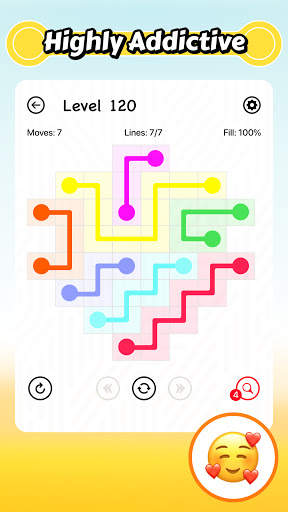 Lined - Free Pipe Game, Connect the Dots screenshot 3