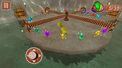 T-Rex Dino Jungle Adventure - Free offline Game screenshot 4