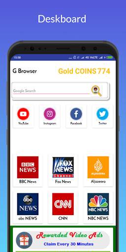 G Browser screenshot 4