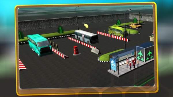 3D Airport Bus Parking screenshot 3