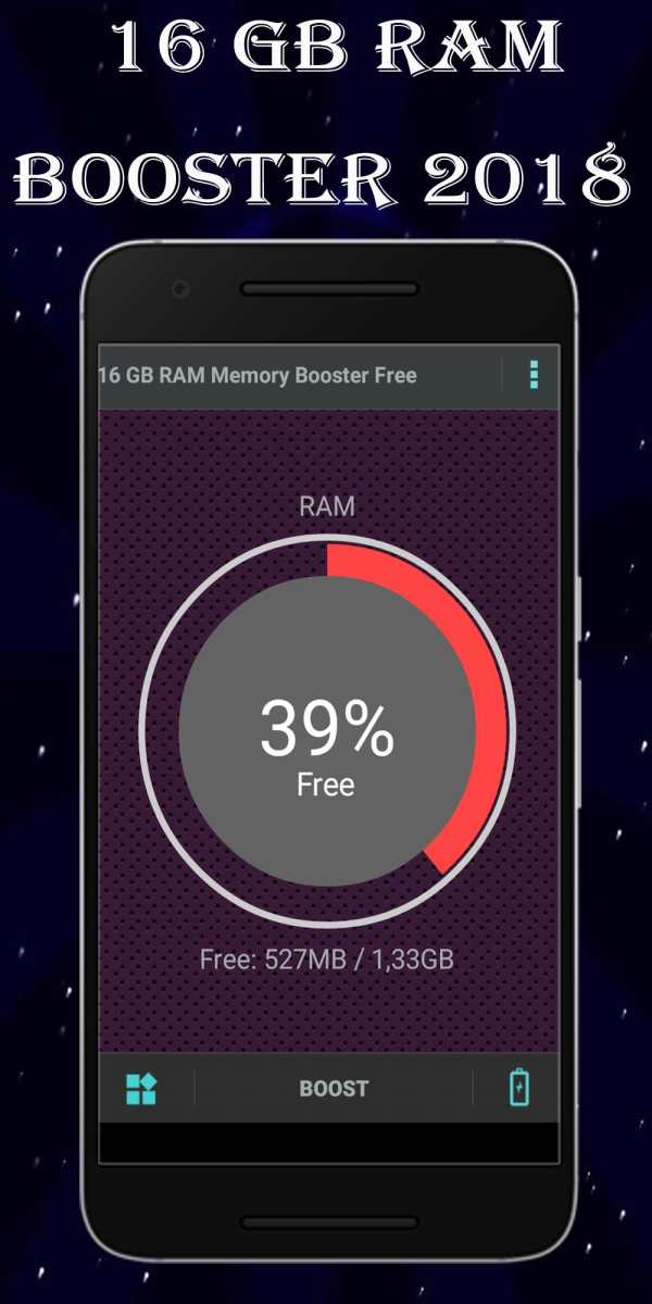 16 GB Ram bosster 2018 screenshot 1