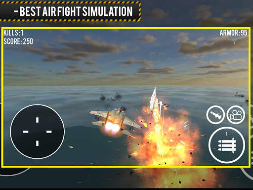 Real Jet Fighter : Air Strike Simulator screenshot 8