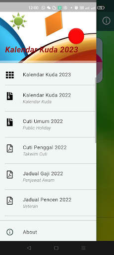Kalendar Kuda Malaysia - 2023 screenshot 1