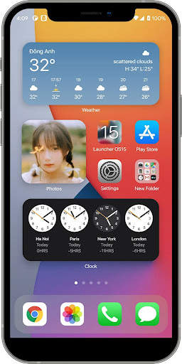 Launcher iPhone iOS 15 screenshot 2