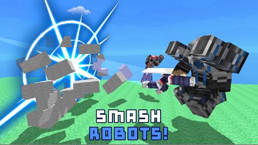 Flying Superhero: Blocky World screenshot 3