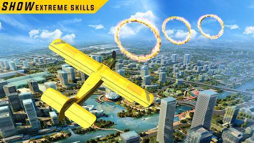 Thunder Airplane Skies Stunts 3D screenshot 9