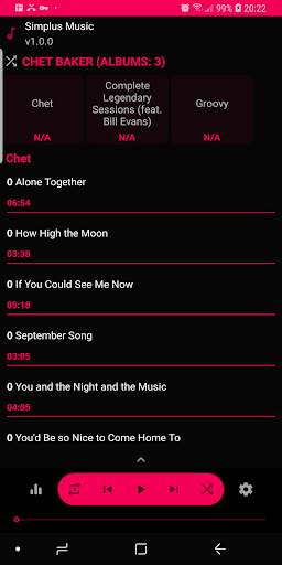 Simple Music Player screenshot 3