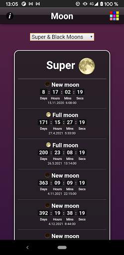 Moon Phases screenshot 14