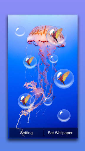 Sea Medusa Live Wallpaper screenshot 4