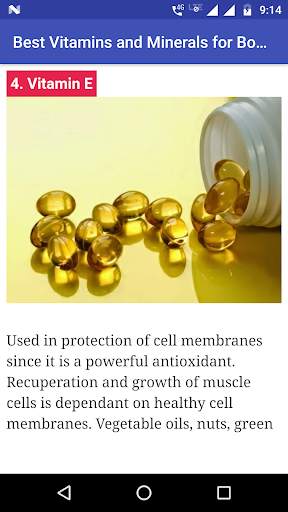 Best Vitamins and Minerals for Body Builders screenshot 2
