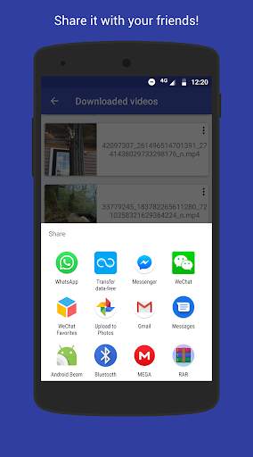 Favido - Descargador de Videos para Facebook screenshot 5