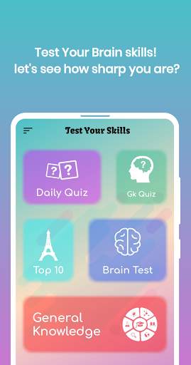 Brain Test: Test Your Skills - Knowledge Master screenshot 1