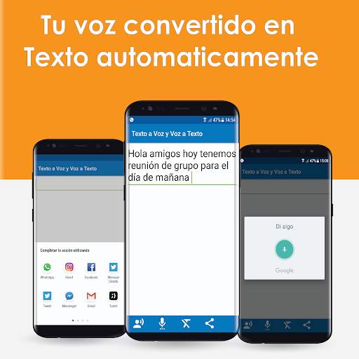 Texto a Voz y Voz a Texto 📣 screenshot 1