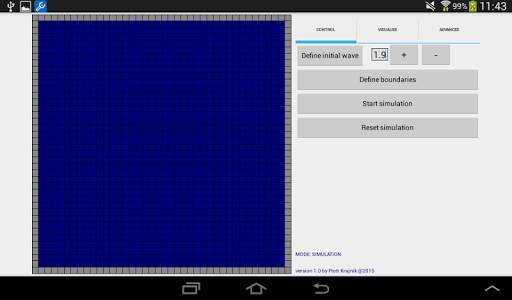 2D Wave Simulator screenshot 1
