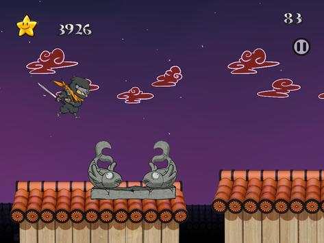 Rooftop Ninja Run screenshot 3