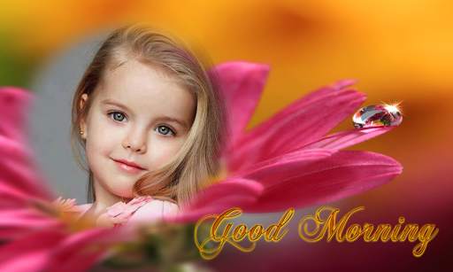 Good Morning Photo Frames screenshot 1