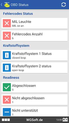 ScanMaster für ELM327 OBD-2 screenshot 2
