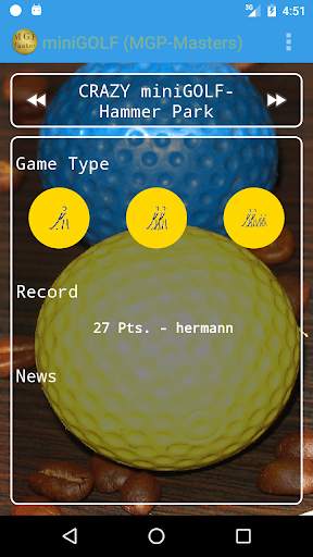 mini GOLF Hamburg Horn - APP screenshot 1