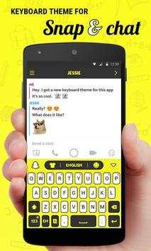 GO Keyboard Theme for Chat स्क्रीनशॉट 1