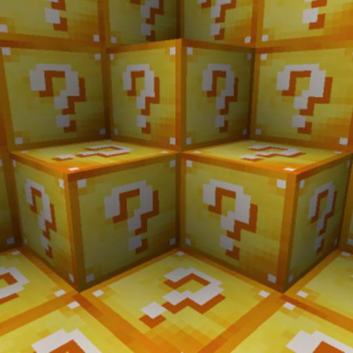 Lucky block mod for Minecraft 5