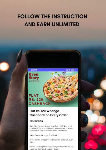 Woonga - Earn Money , Cashback & Offers स्क्रीनशॉट 4
