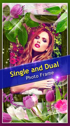 Flower Photo Editor – Dual Photo Frames screenshot 4