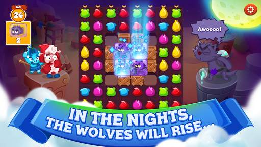 Sheepong : Match-3 Adventure screenshot 6