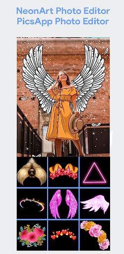 NeonArt Photo Editor - PicsApp Photo Editor 4 تصوير الشاشة