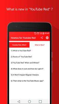 Howto's for YouTube Red screenshot 1