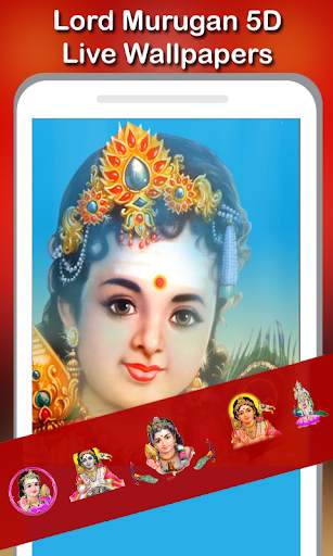5D Lord Murugan Live Wallpaper screenshot 3