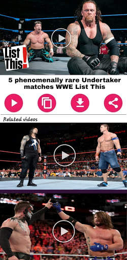 WWE Match Video Update स्क्रीनशॉट 2