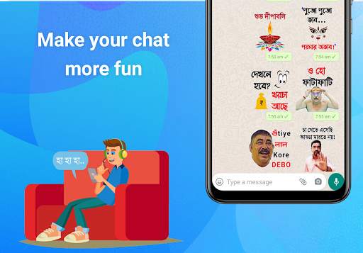 Bangla Stickers - Bengali Stickers For WhatsApp screenshot 7