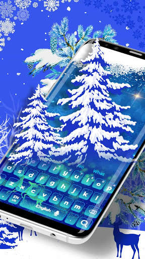 Winter Keyboard screenshot 2