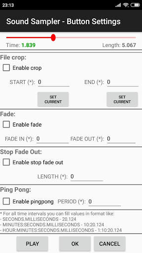 Sound Sampler Lite screenshot 3
