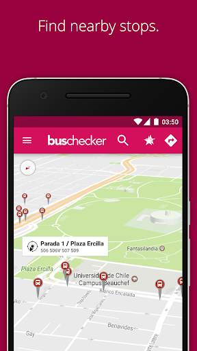 Transantiago Bus Checker screenshot 1