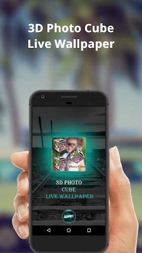 3D Photo Cube Live Wallpaper скриншот 1
