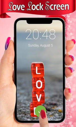 Love Lock screen HD Love Hearts wallpapers pattern 6 تصوير الشاشة