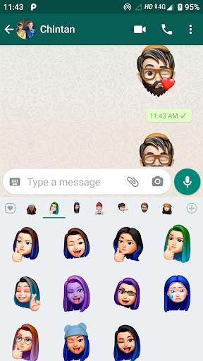 WAStickerApps - New Memoji Apple Stickers screenshot 2