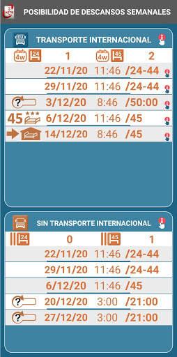Mini gerente de camionero screenshot 3