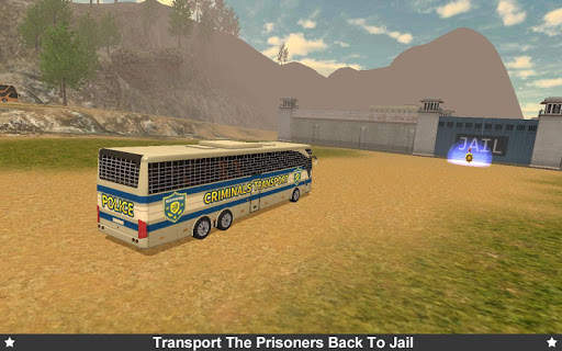 Police Bus 3 تصوير الشاشة