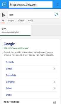 10G Browser screenshot 1