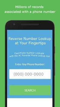 Reverse Number Lookup & Phone Number Search App screenshot 1