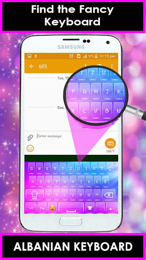 Albanian keyboard screenshot 3