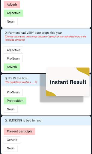 English Grammar Practice Tests скриншот 7