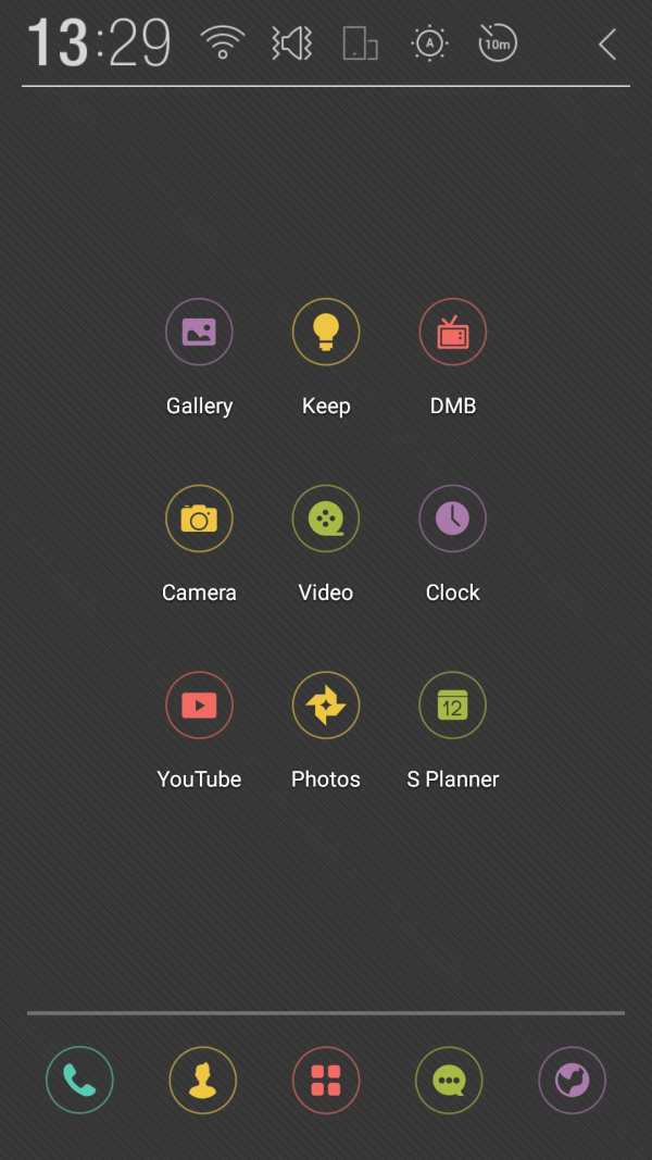 Simple Color Atom Theme 2 تصوير الشاشة