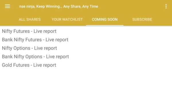NSE Ninja screenshot 4