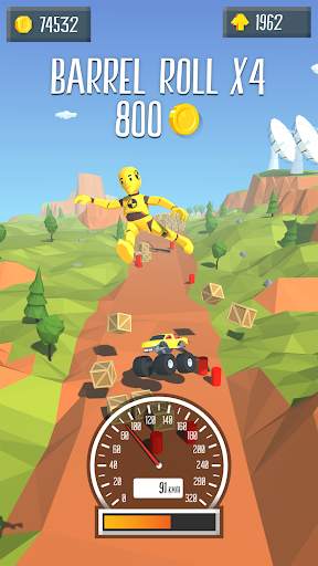 Destruction Car Jumping screenshot 3