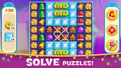 Christmas Sweeper 4 - Match-3 screenshot 4